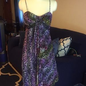 Alex and Eve spaghetti strap dress size 8
